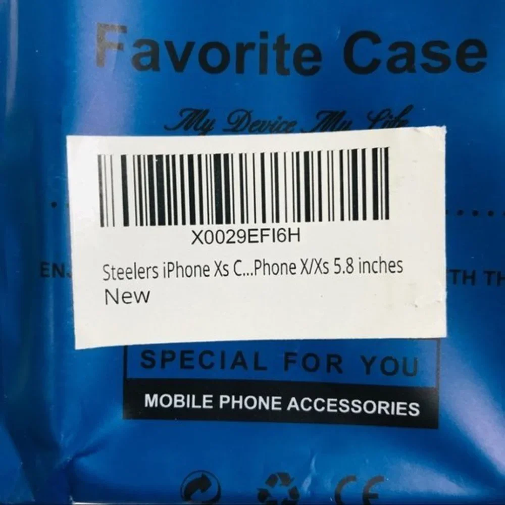 iPhone X or XS Pittsburgh Steelers Armored Case